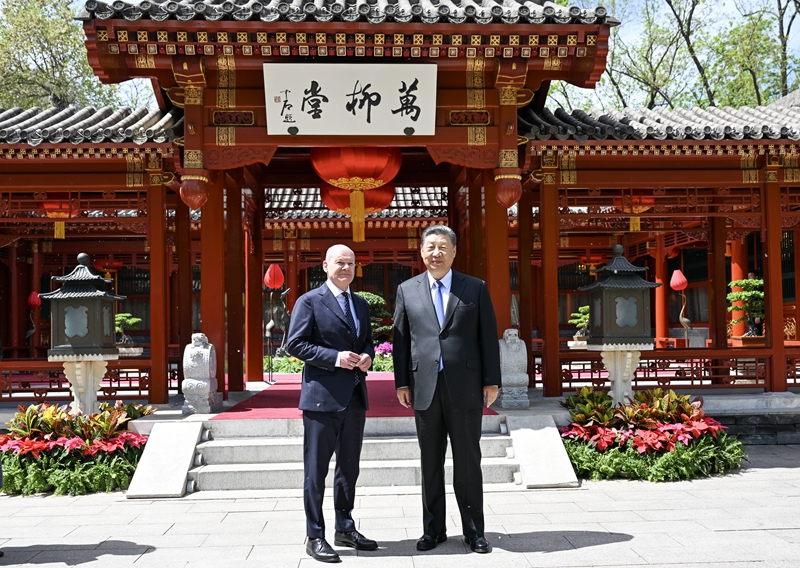 習近平會見德國總理朔爾茨「相關(guān)圖片」